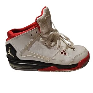 Jordan Flight  Origin White and Black /Fired Red  Sneakers Size 4.5Y